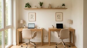 17 Home Office Ideas for Two People That Actually Work in Small Spaces